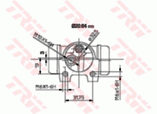 Wheel Brake Cylinder - BWF119 TRW