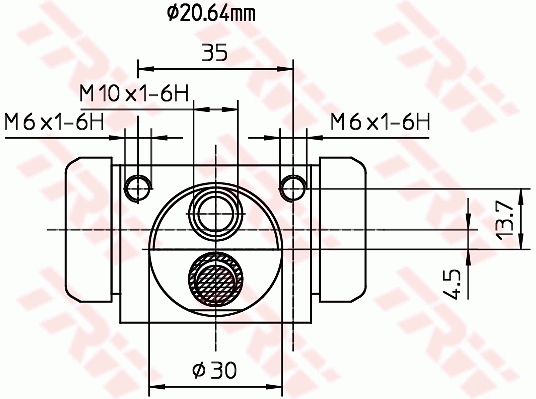 Wheel Brake Cylinder - BWF318 TRW