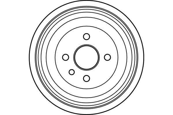 Brake Drum - DB4002 TRW