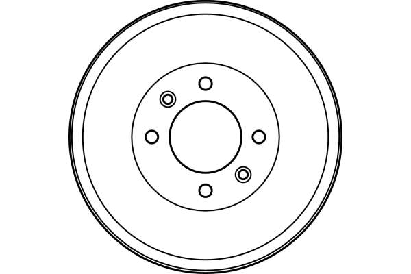 Bremstrommel - DB4096 TRW