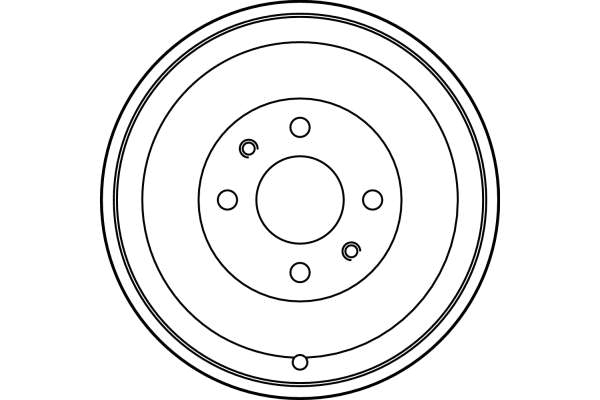 Bremstrommel - DB4210 TRW
