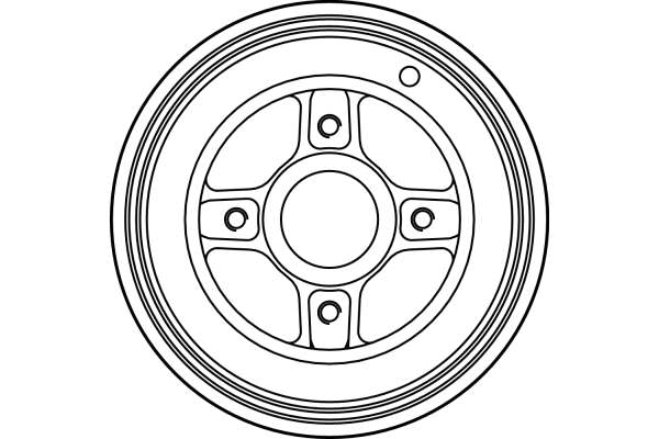 Bremstrommel - DB4214 TRW