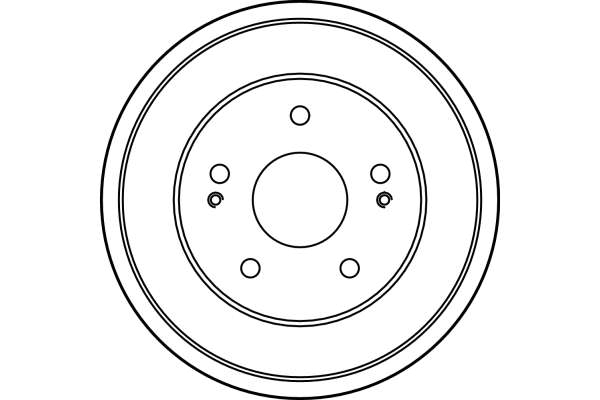 Bremstrommel - DB4223 TRW