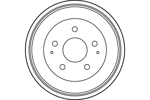 Brake Drum - DB4252 TRW