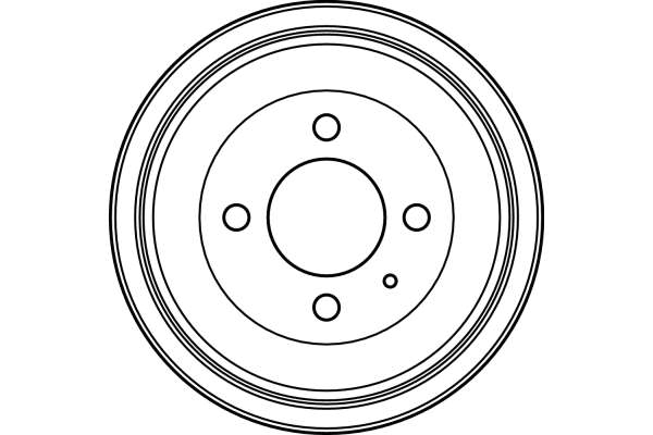 Bremstrommel - DB4260 TRW