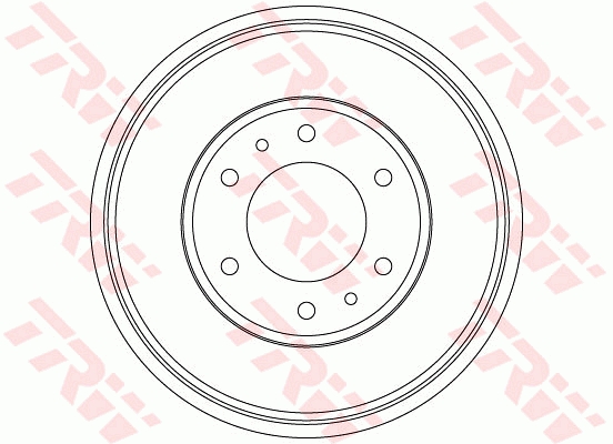 Brake Drum - DB4423 TRW