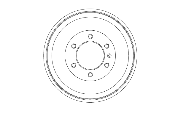 Brake Drum - DB4451 TRW