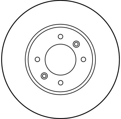 Brake Disc - DF1031 TRW