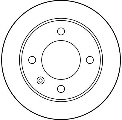 Bremsscheibe - DF1122 TRW
