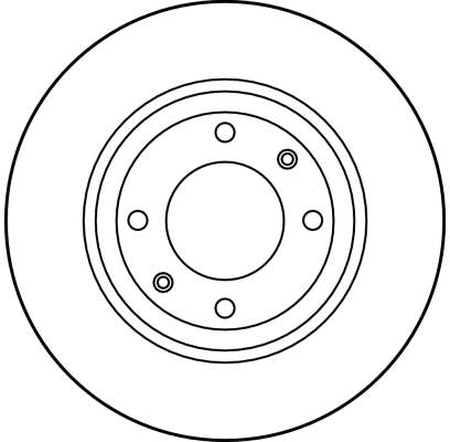 Bremsscheibe - DF1220 TRW