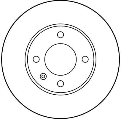 Bremsscheibe - DF1517 TRW