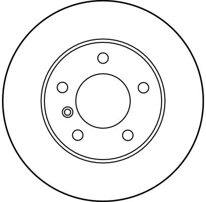 Bremsscheibe - DF1539 TRW