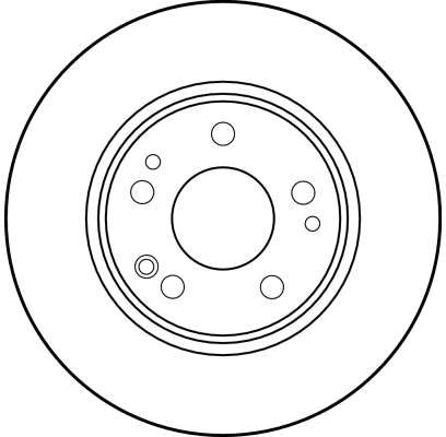 Brake Disc - DF1581 TRW