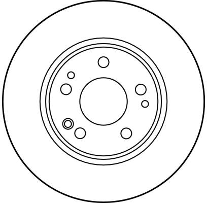 Brake Disc - DF1585 TRW