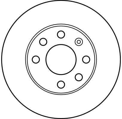 Bremsscheibe - DF1609 TRW
