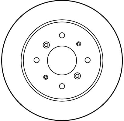 Bremsscheibe - DF1815 TRW