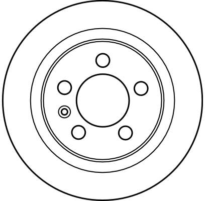 Brake Disc - DF2619 TRW