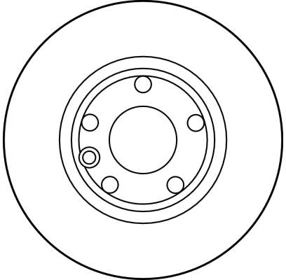 Bremsscheibe - DF2665 TRW