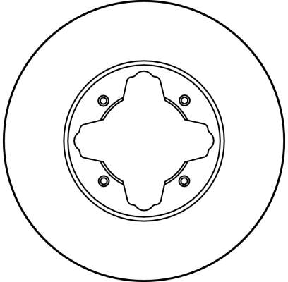 Bremsscheibe - DF2679 TRW