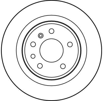 Bremsscheibe - DF2714 TRW