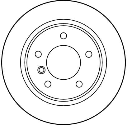 Bremsscheibe - DF2767 TRW