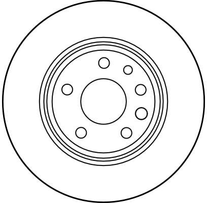 Bremsscheibe - DF2773 TRW