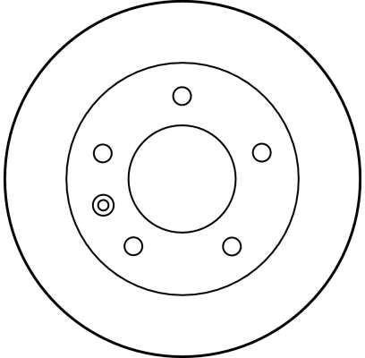 Bremsscheibe - DF2790 TRW