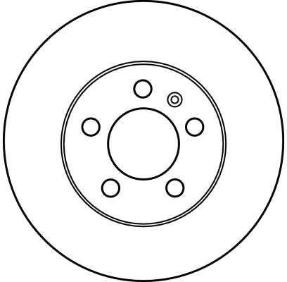 Bremsscheibe - DF2803 TRW