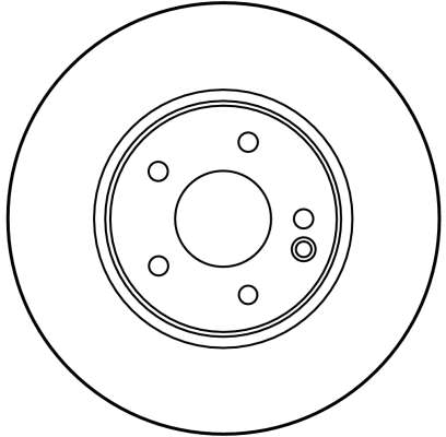 Bremsscheibe - DF2812 TRW
