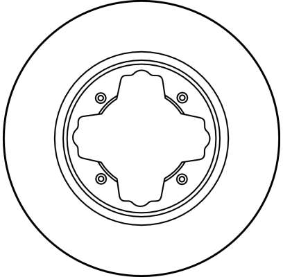 Bremsscheibe - DF3084 TRW