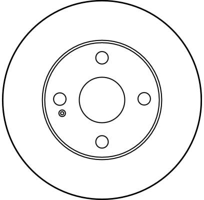 Bremsscheibe - DF3089 TRW
