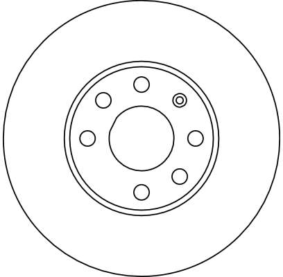 Bremsscheibe - DF4043 TRW