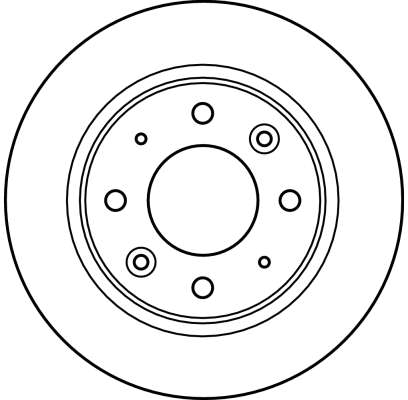 Bremsscheibe - DF4083 TRW