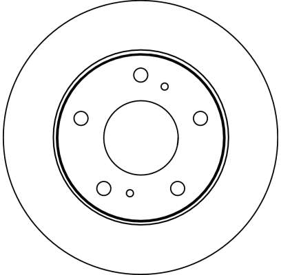 Bremsscheibe - DF4092 TRW