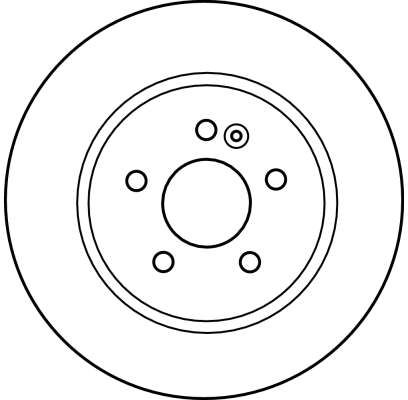 Bremsscheibe - DF4151 TRW