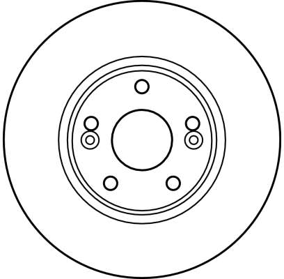 Bremsscheibe - DF4179 TRW