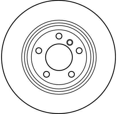 Bremsscheibe - DF4189 TRW