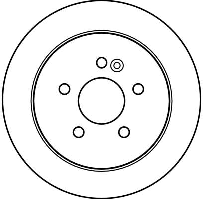 Bremsscheibe - DF4195 TRW