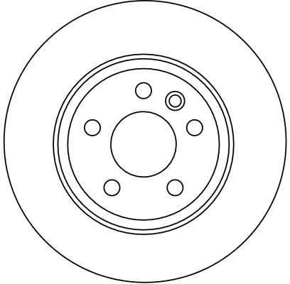 Brake Disc - DF4208 TRW