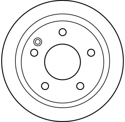 Bremsscheibe - DF4224 TRW