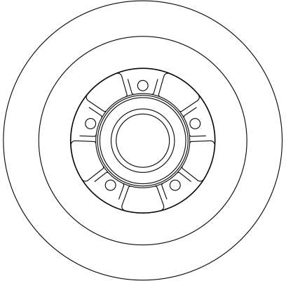 Brake Disc - DF4228 TRW