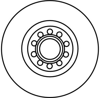 Discofreno - DF4262S TRW