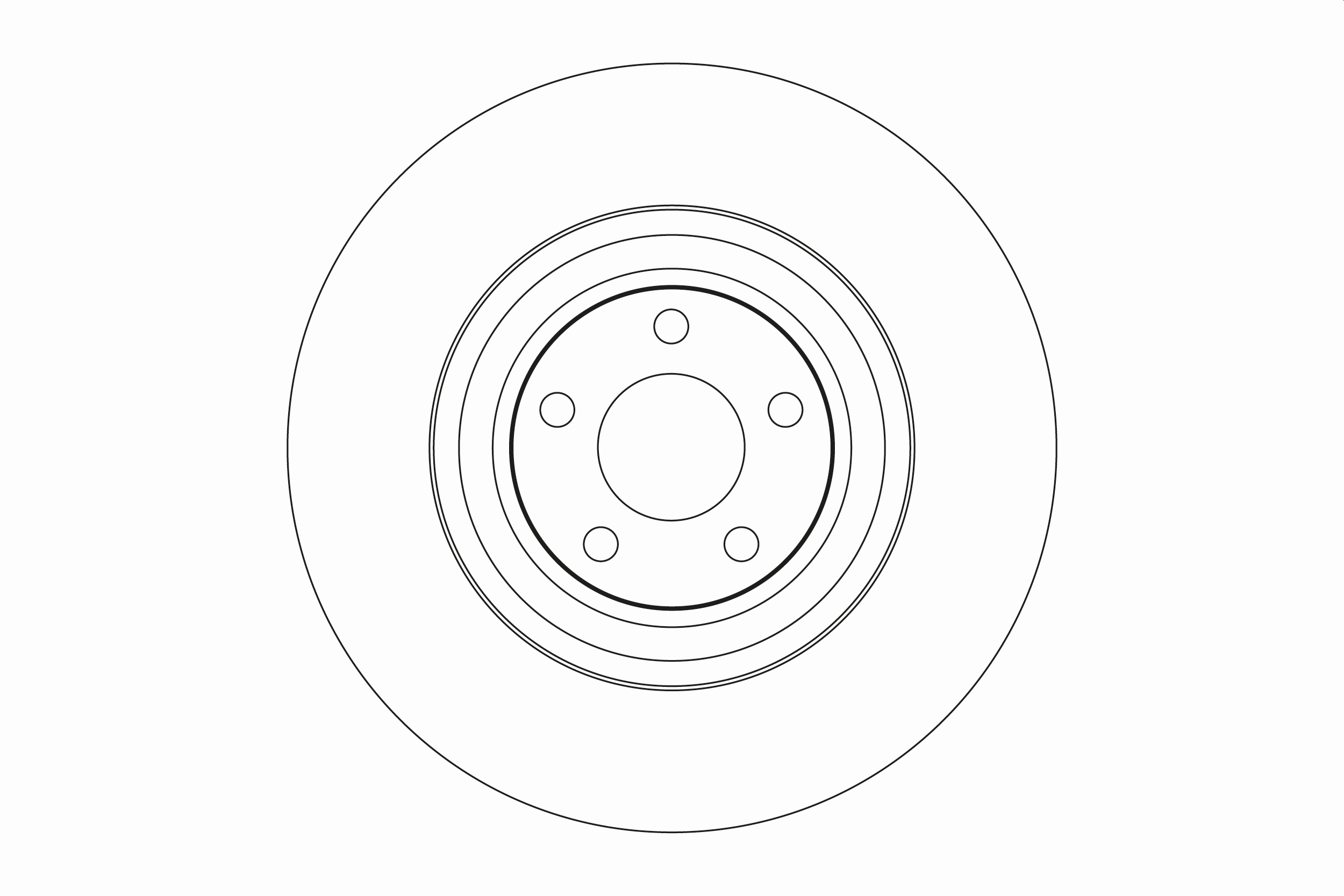 Discofreno - DF4268S TRW
