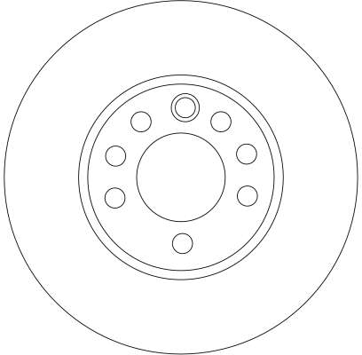 Bremsscheibe - DF4293 TRW
