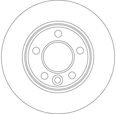 Bremsscheibe - DF4312 TRW