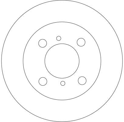 Bremsscheibe - DF4315 TRW