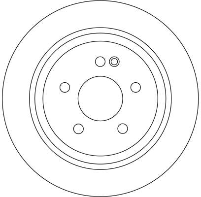 Bremsscheibe - DF4356 TRW
