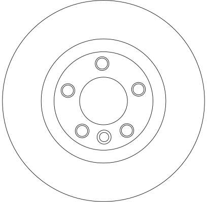 Bremsscheibe - DF4360 TRW