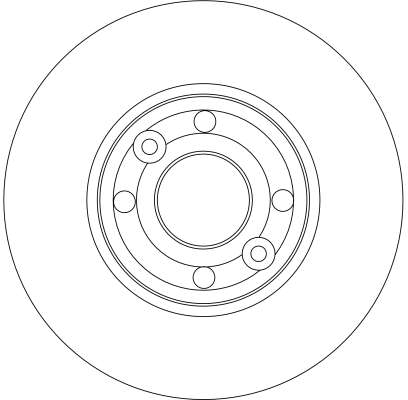 Brake Disc - DF4364 TRW