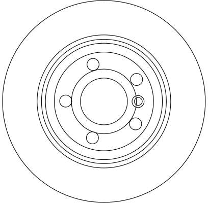 Bremsscheibe - DF4388 TRW